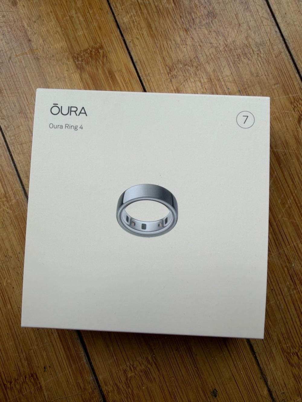 Oura Ring 4 - Silver Finish